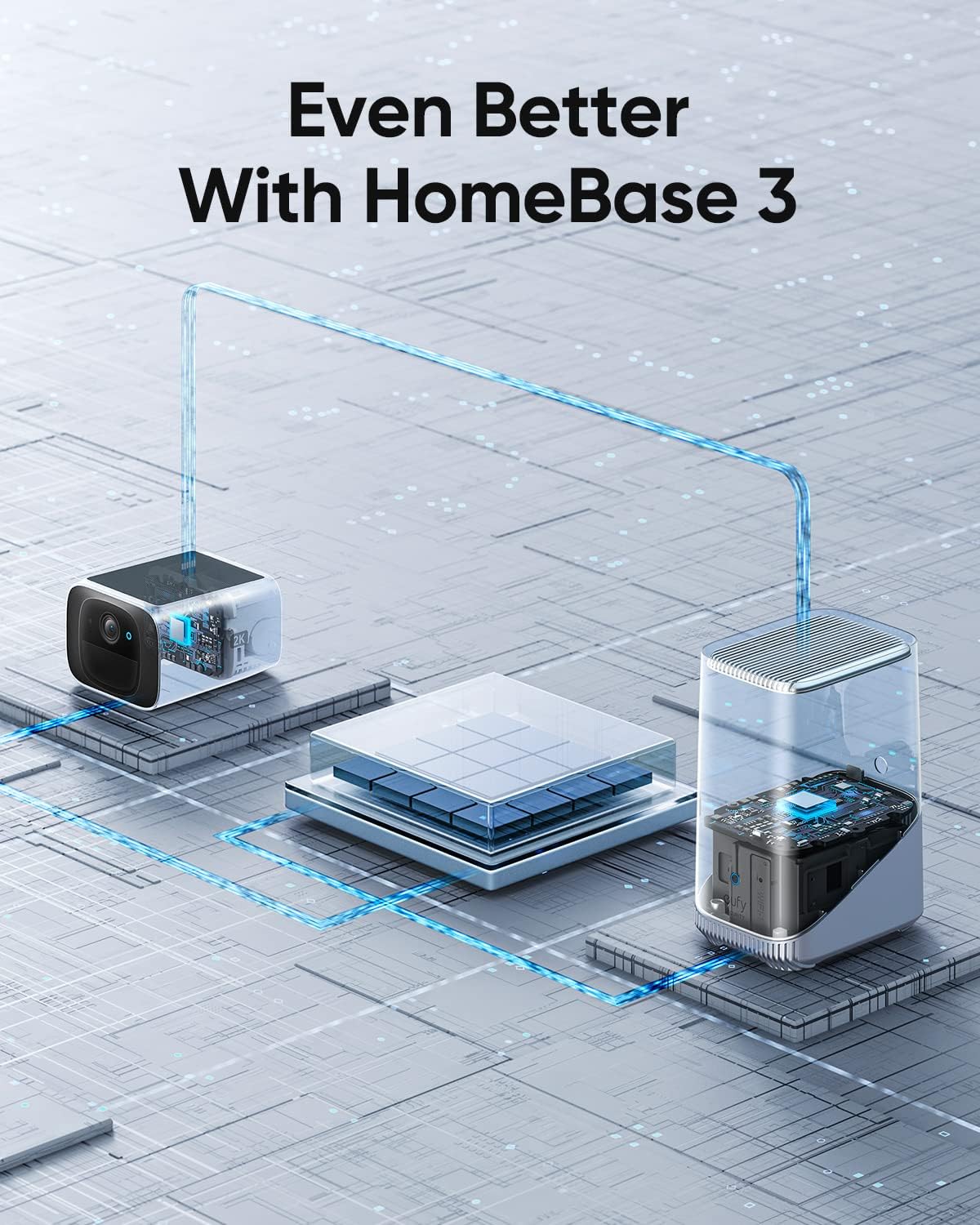 eufy Security SoloCam S220 Kit 2 Cámaras de Seguridad Exterior Solar