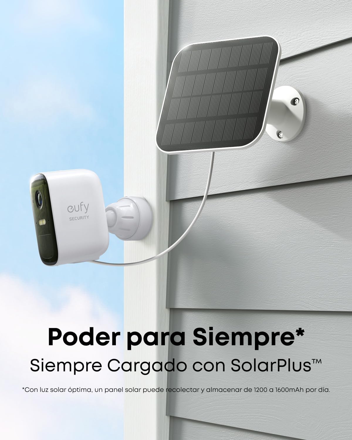 eufy Security, eufyCam 2C Kit de 2 cámaras, sin cuota mensual