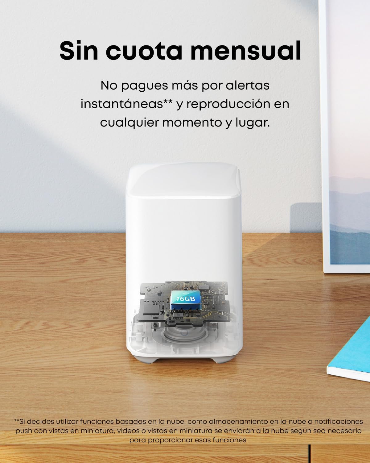 eufy Security, eufyCam 2C Kit de 2 cámaras, sin cuota mensual